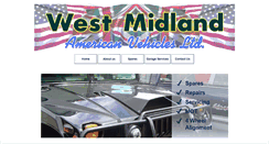 Desktop Screenshot of american-vehicles.com